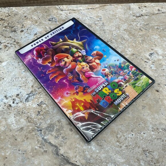 THE SUPER MARIO BROS MOVIE Power Up Edition DVD NEW/SEALED - Picture 4 of 5